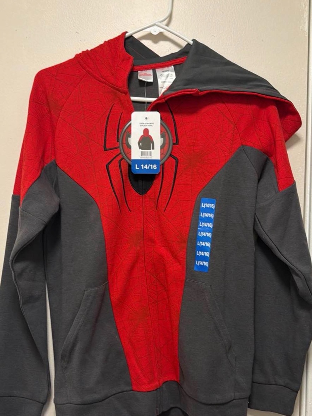 Spider-man Zip-Up Hoodie